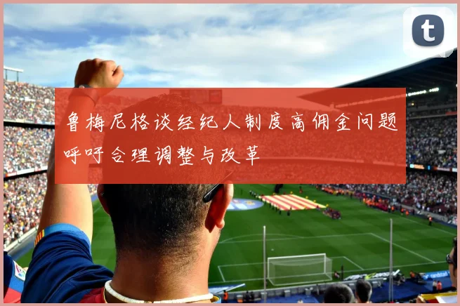 鲁梅尼格谈经纪人制度高佣金问题呼吁合理调整与改革